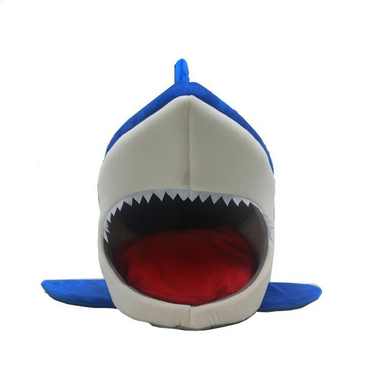 Shark Shape Pet Kennel Kennel Cat Kennel Dog Bed