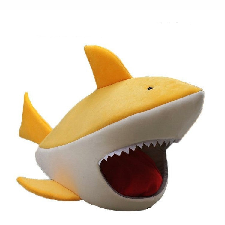 Shark Shape Pet Kennel Kennel Cat Kennel Dog Bed